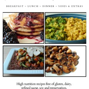 Nourished Lifestyle Cookbook breakfast lunch dinner