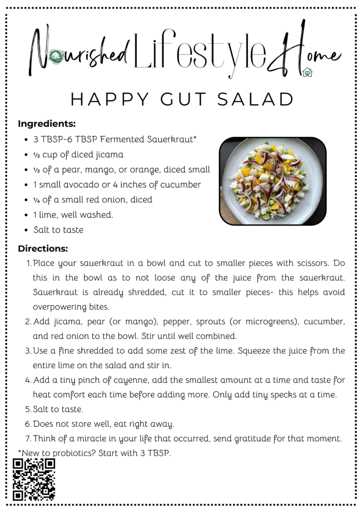 Happy Gut Salad